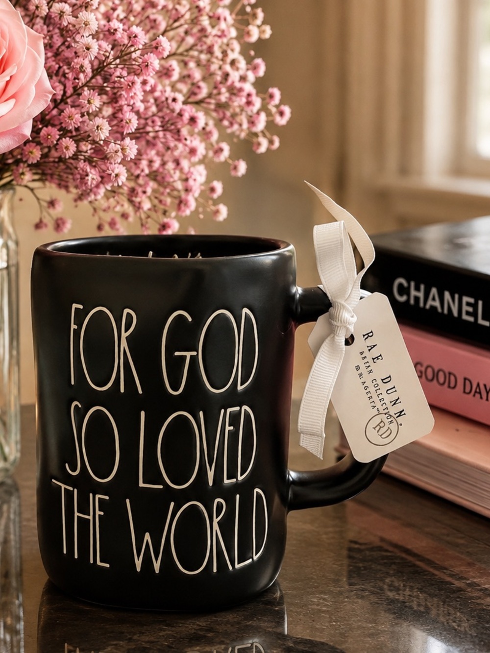 Rae Dunn Mug For God So Loved The World John 3:16
